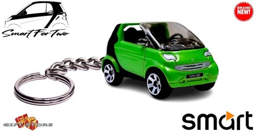 ๐๐RARE KEYCHAIN GREEN SMART BLACK FORTWO CABRIO CUSTOM Ltd Ed.๐GREAT GIFT๐๐ - Picture 3 of 12