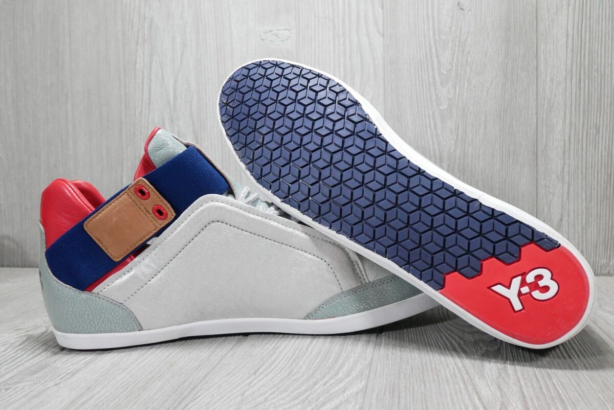 New Rare Adidas Y-3 Yohji Yamamoto Kazuhiri Silver Slip-On New Rare Adidas Y-3 Yohji Yamamoto Kazuhiri Silver Slip-On
