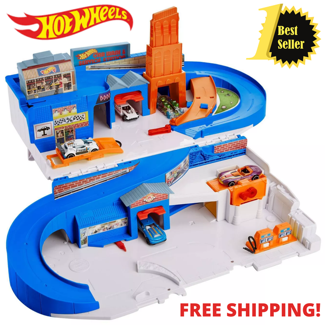 mattel hot wheels ultimate garage kids toddler children play game set kit