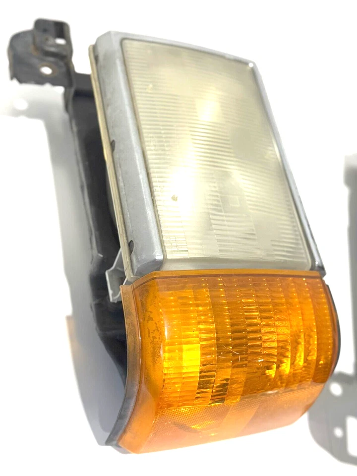 Par de montaje de faros originales OEM Ford F150 F250 F350 1987-1991 Foto 3 de 4