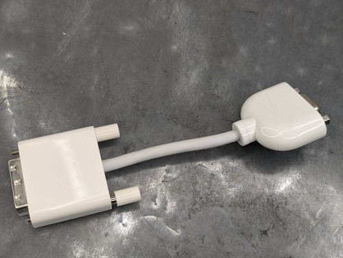 Apple 603-8525 Male DVI to Female VGA Adapter Cable Mac Mini Pro G5 Official