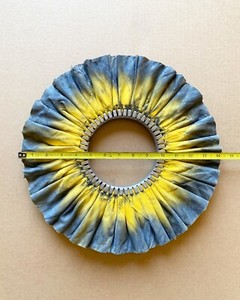 14 inch YELLOW *Lot Of 36 Mill Treated Airway Buffing Wheel Buff Pad Polishing