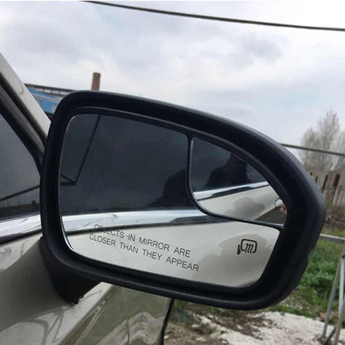 RH Passenger Side Rear View Heated Mirror Glass For Ford Fusion 13-20 White PUS