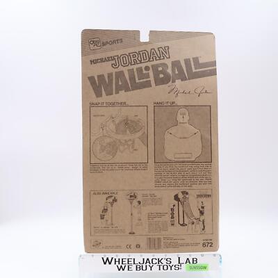 Michael Jordan Wall Ball Toy Set 1990 Ohio Art Sports NEW SEALED