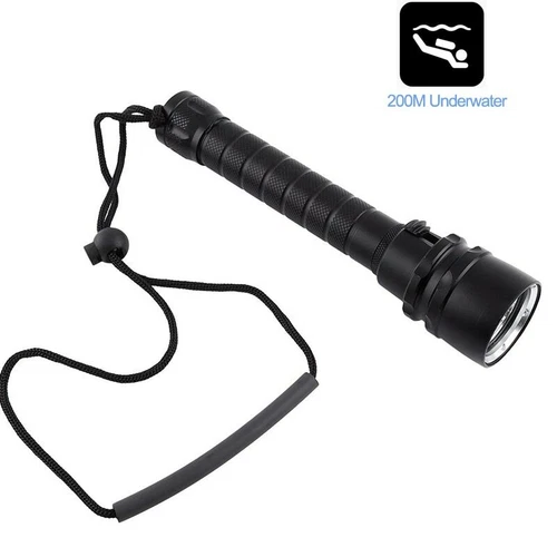 300000LM 5*leds LED Diving Flashlight Scuba Dive Torch Professional Diver Light - Picture 5 of 12