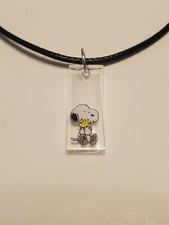SNOOPY NECKLACE : Super Cute Super Fun 17in