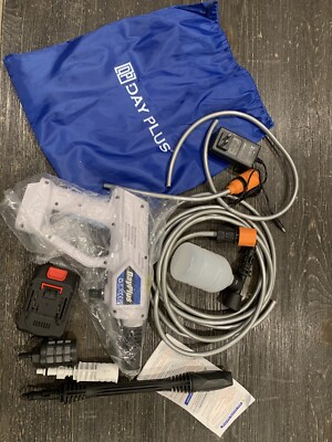 #ad 21v Cordless Pressure Washer Portable Power Washer W Attachments 16.4’ Hose $20.00