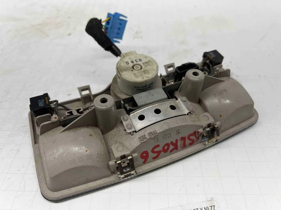 1998 Audi A4 1.8L Roof Console Assembly OEM - Image 3 of 3