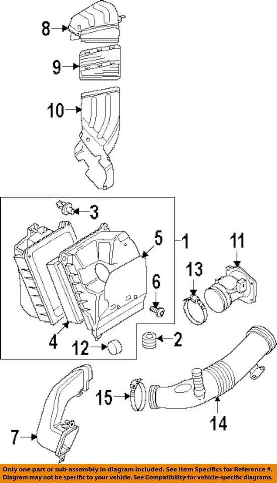 Used Fuel Injection Air Flow Meter fits: 2007 Audi A4 2.0 Grade A - Image 3 of 4