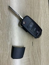 Klappschlüssel 3 Tasten Autoschlüssel Gehäuse Fernbedienung NEU passend für VW