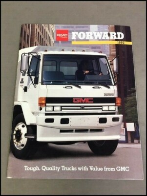 1992 GMC Truck W7 W7HV W4 W5 W6 Forward Van 20-page Brochure