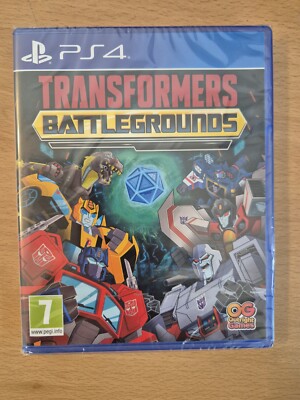 Transformers: Battlegrounds (PlayStation PS4) 3PM Dispatch - Brandneu & Sealed