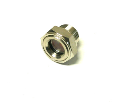 Sight Glass 3/4'' NPT Hex Body Stainless Air Compressor Oil Sight flow Plug 20384