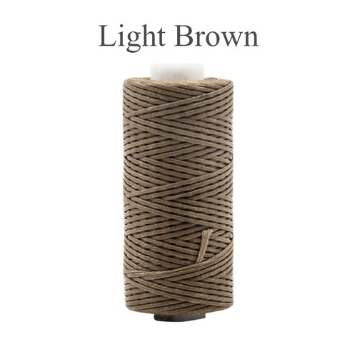 0.8mm Thickness Flat Waxed Thread Hand Stitching Leather Craft Sewing Line 50M - Picture 15 of 32