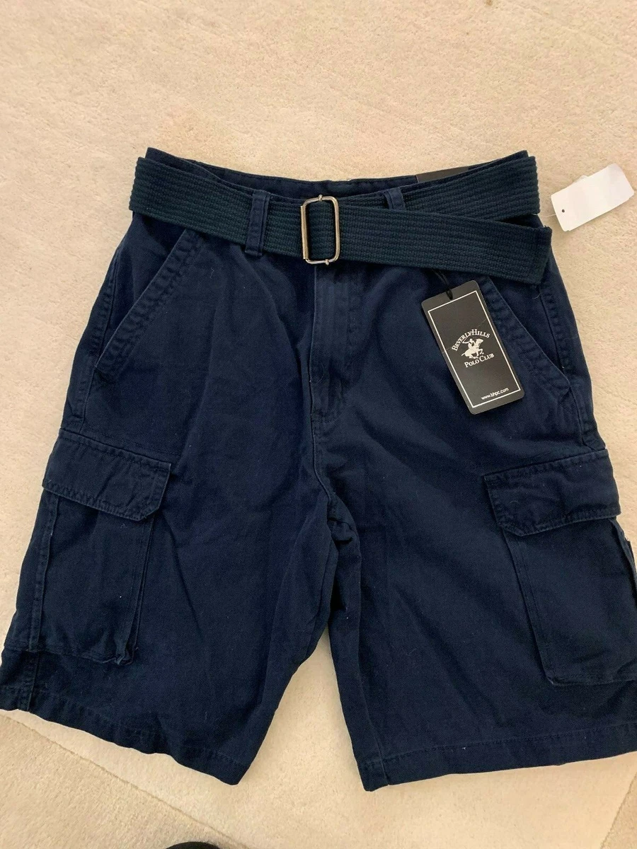 Beverly hills polo clearance club men's cargo shorts