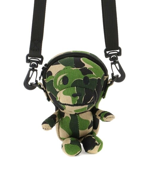 New A BATHING APE ABC CAMO BABY MILO MINI SHOULDER BAG Green