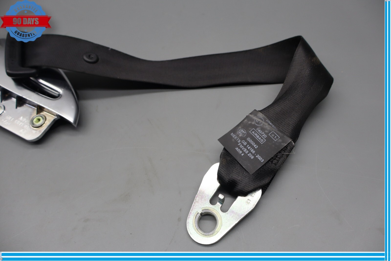 07-12 Bentley Continental Front Right Passenger Side Seat Belt Retractor Oem