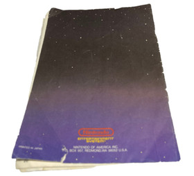 Nintendo- NES Control Deck Console Instruction Manual ONLY!  Nintendo Retro