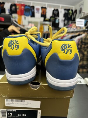 Size 12 - Nike Zoom Tre Blue Dragon | eBay