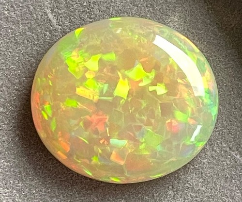 12,9ct. Natürlicher GEM Welo Opal Brilliant Gold-Orange Video Flashfire-Opals - Bild 7 von 7