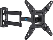 Full Motion TV Monitor Wall Mount Bracket Articulating Arms Swivel Tilt Exten...