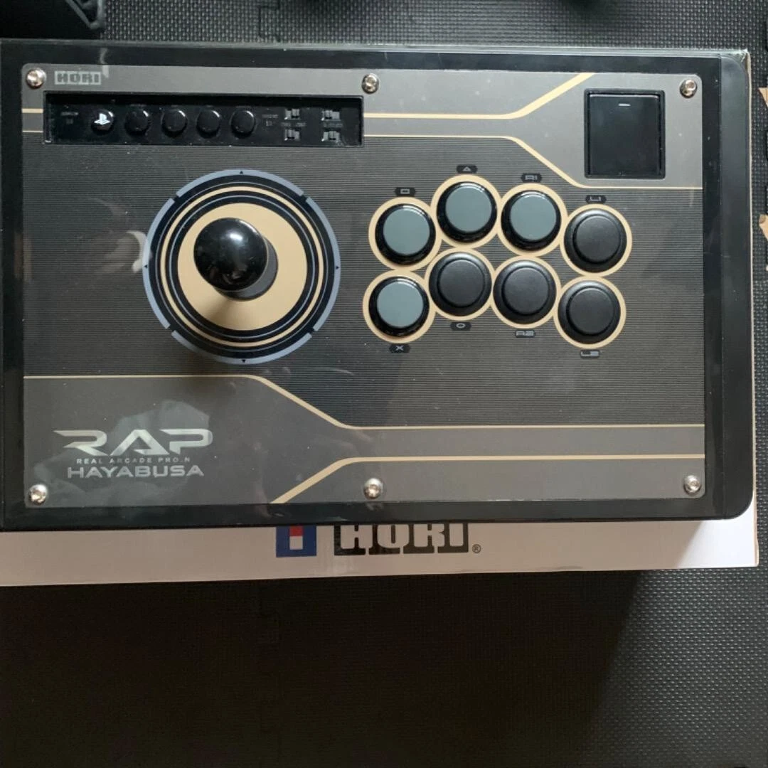 HORI PS4-092 Real Arcade Pro N HAYABUSA Compatible Fight Stick USED Japan #2293
