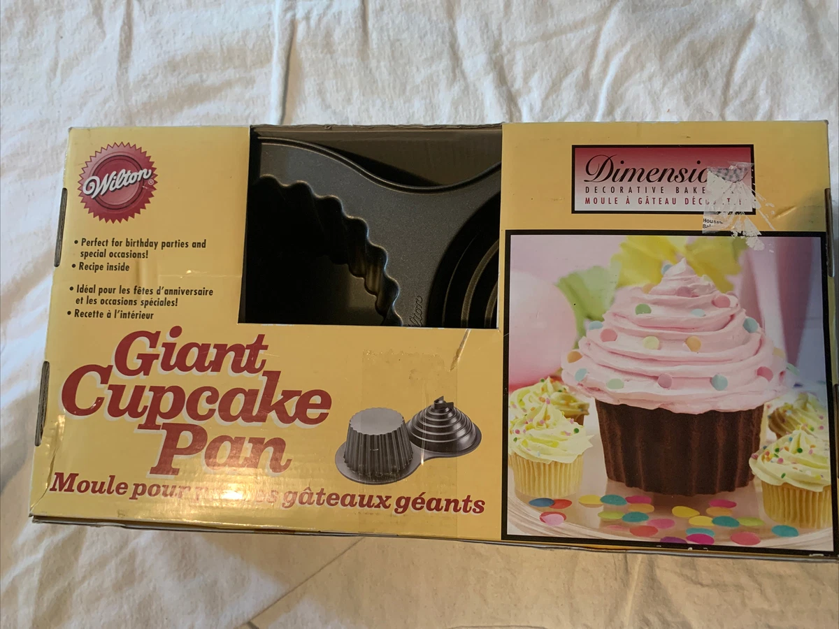 Wilton Giant Cupcake Cake Party Pan Decorative Bakeware Non Stick Birthday