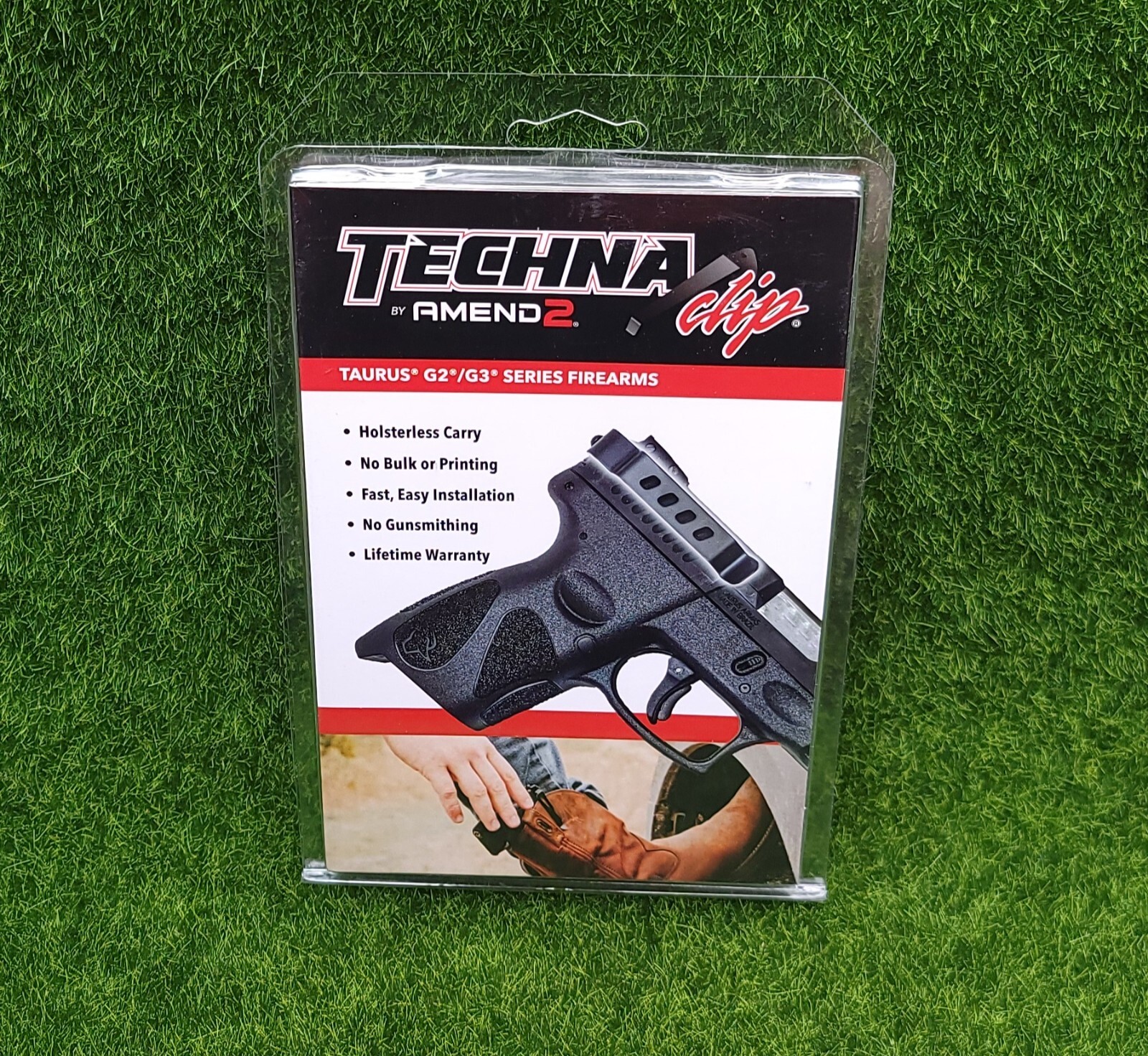 Techna Clip G2BA Gun Belt Clip Taurus PT111 G2 G3 709 Slim Ambidextrous