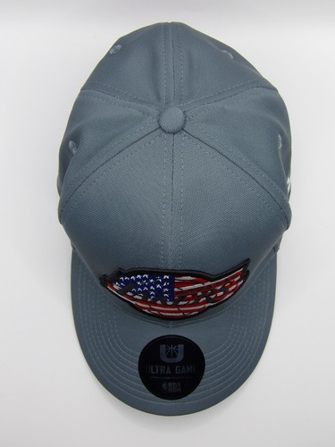 Ultra Game Official NBA Los Angeles Lakers Flex Fit Cap Gray - Picture 6 of 11