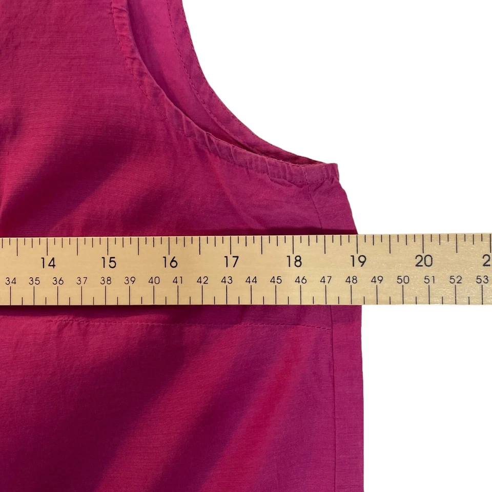 Camiseta sin mangas Coldwater Creek rosa adornada S Foto 3 de 4