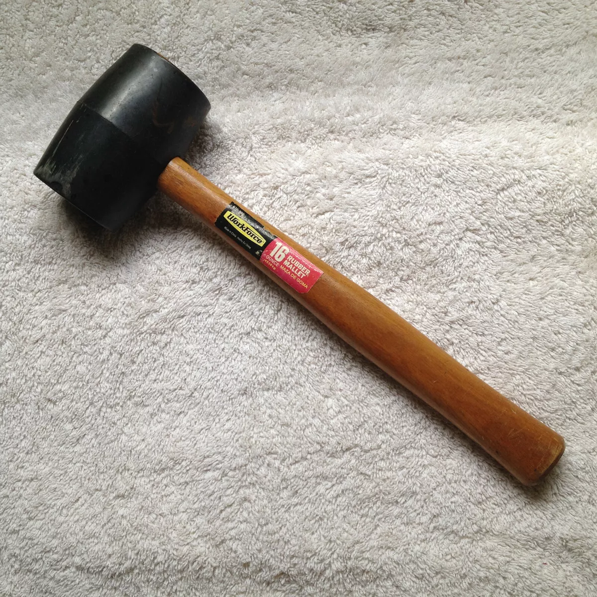Rubber 2024 mallet 16oz