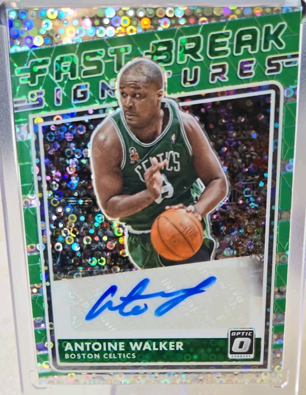 2020-21 Prizm Fast Break Signatures Antoine Walker