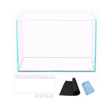 Ultra Clear Rimless Aquarium Tank 2-22 gallons Low Iron Glass 10GaI - Top Gl...