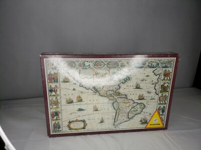 VINTAGE Piatnik (Austria) America Nova Tabula 1000 Piece Puzzle - New 