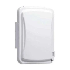Hubbell TayMac MM110W 1-Gang Rectangle Plastic Weatherproof Electrical Box Cover