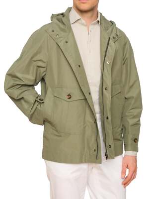 KITON KIRED ''Lou'' Sage Khakie Parka Jacket EU 50 NEW US M L Textek