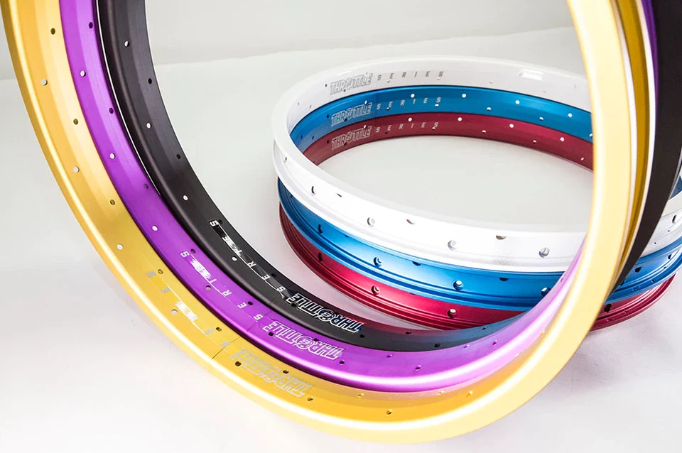 Eastern Bikes Throttle 20" 36H BMX Rim - Black/Red/Blue/White/Gold - Image 2 of 3