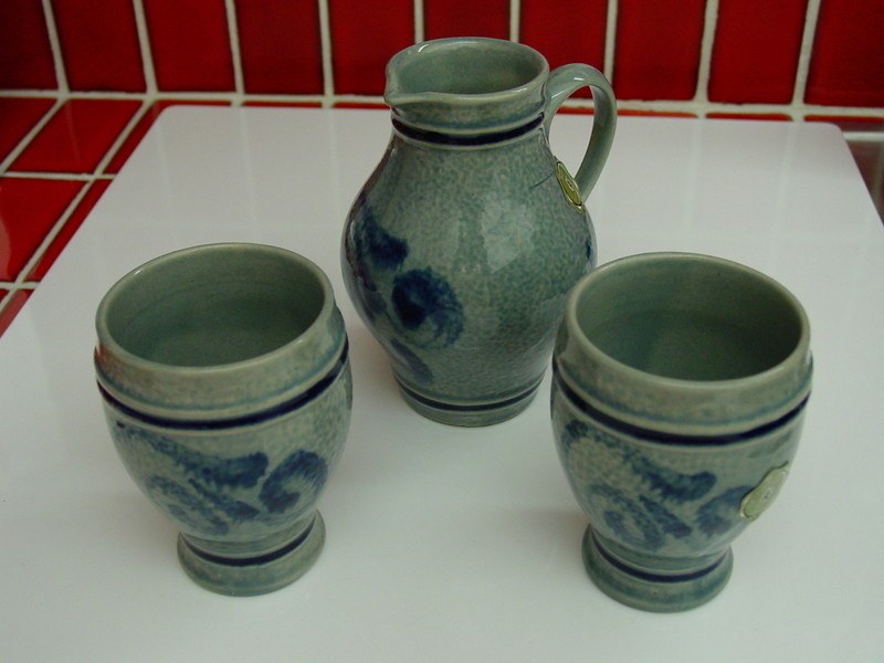 Marzi & Remi Salzglasur German wine set 