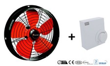 Industrial Commercial  Metal Axial Extractor Fan, Air Blower Ventilation+Speeder