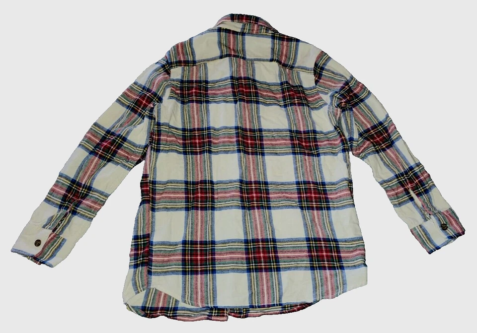 GAP Kids Boy's Flannel Multicolored Button Down Shirt Size XL (12) NWT - Image 2 of 4