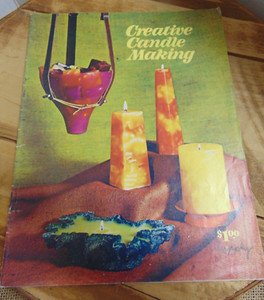 Vtg Creative Candle Making (1971) Booklet - 30 pgs - LaCresta Manufacturing