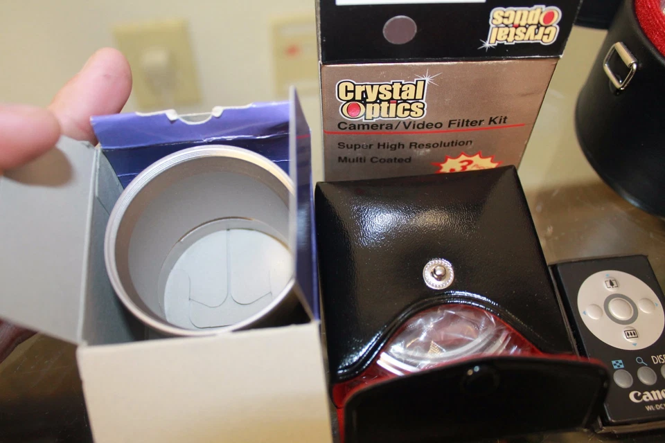 Bundle 6 items Crystal Optics 27mm Multi Coated Photo/Video w/ extras (details) - Image 3 of 3