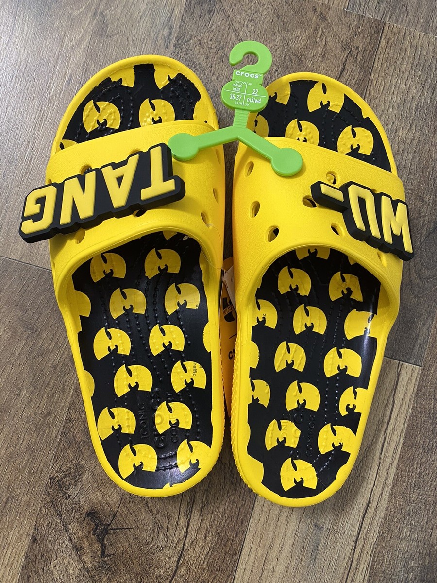 Limited Edition Wu-Tang Clan X Croc Slides Men 4 Women 6 New  display picture 1