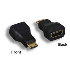 Kentek HDMI Female to Mini HDMI Male Connector Converter for Camera Tablet HDTV