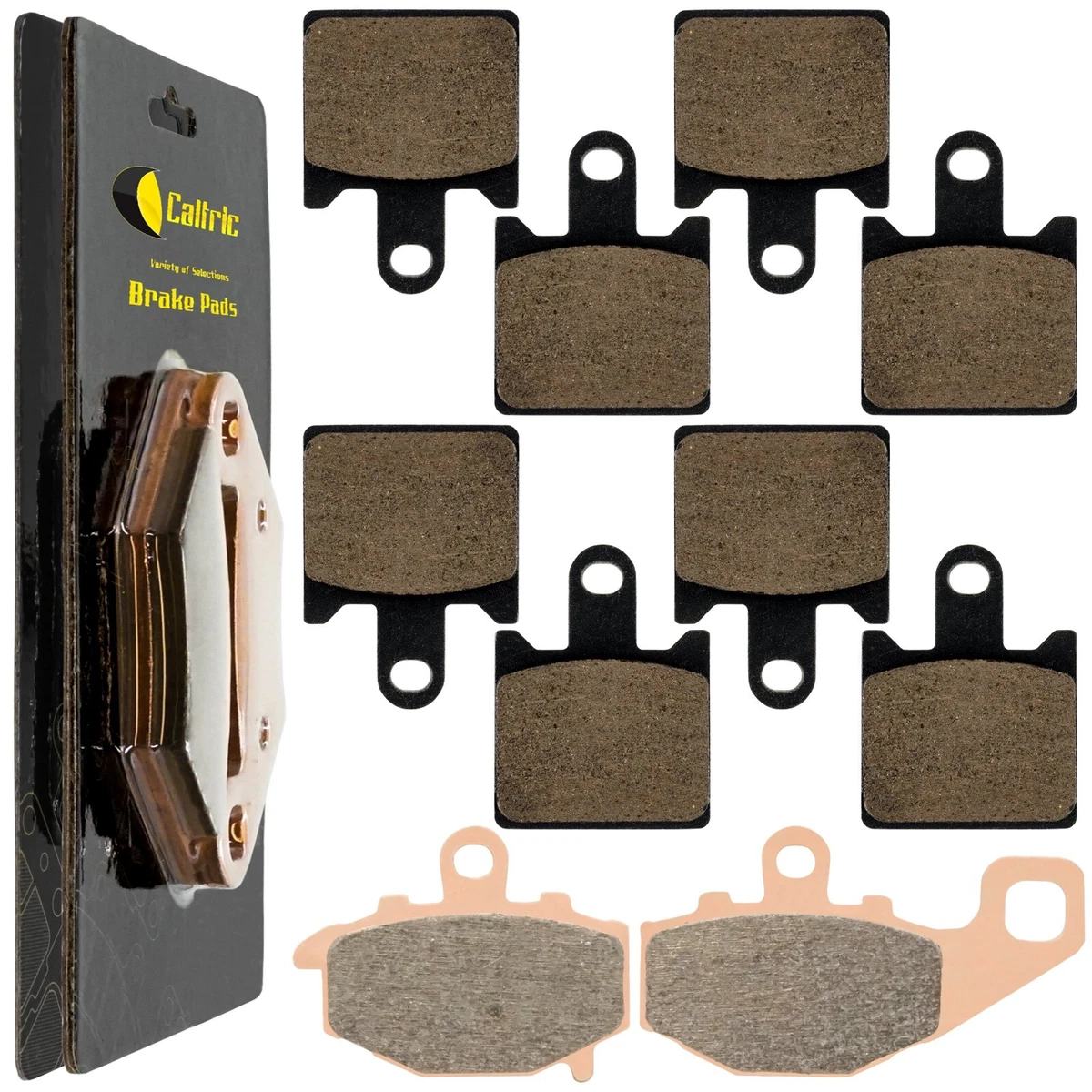 Front And Rear Brake Pads for Kawasaki ZX600 Ninja ZX-6R 2007-2013