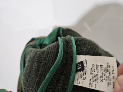 ETRO Milano Wool Plaid Print Knitted Jacket Sz IT42/US6/UK10 ETRO Milano Wool Plaid Print Knitted Jacket Sz IT42/US6/UK10
