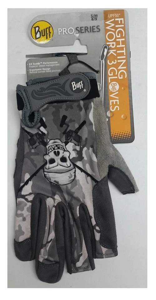 Buff ProSeries Fighting Work 3 перчатки зубастые S/M 8/9 - Изображение 2 из 4