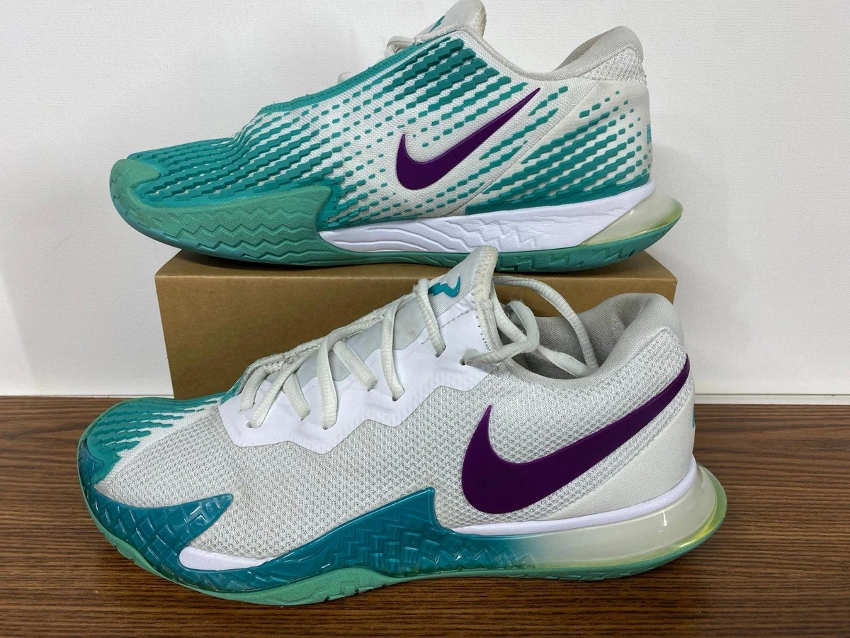 NikeCourt Zoom Vapor Cage 4 Rafa White Washed Teal for Sale