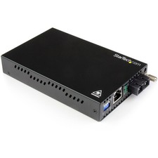 StarTech Gigabit Ethernet Single Mode Fiber Media Converter SC 40 km