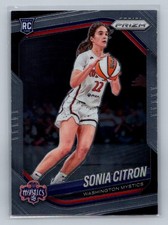 2025 Panini Prizm WNBA - #122 Sonia Citron Base (RC) Mystics 